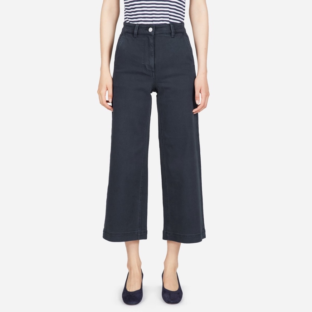 Everlane Wide Leg Crop Pant